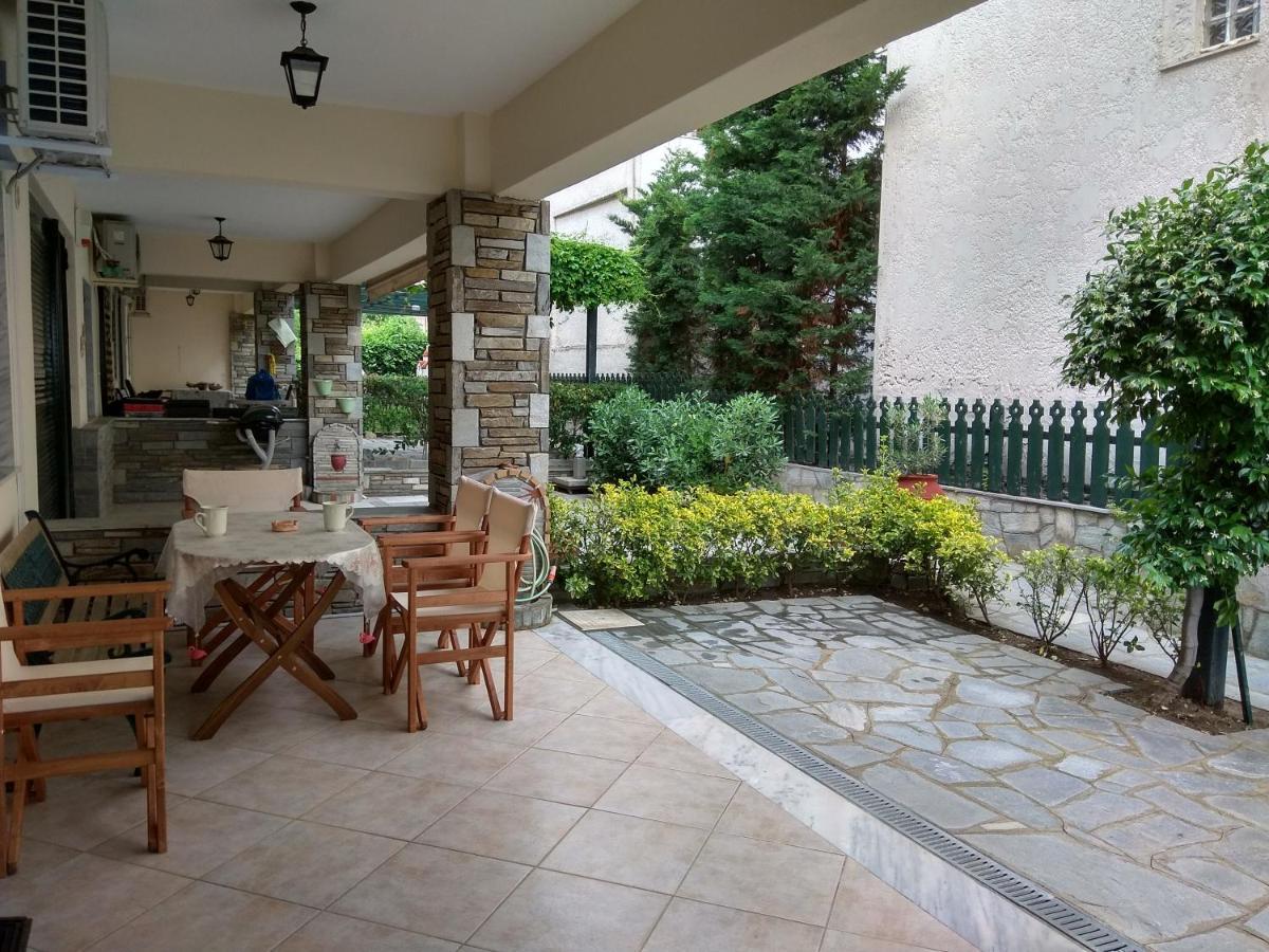 Cute Maisonette No2 On Coastal Sidewalk Nikiti  Exterior foto